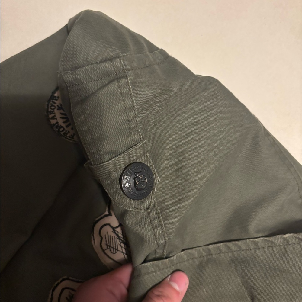 Affliction Men's cross bone military Jacket - Picture 3 of 10